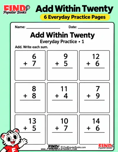 Add Within Twenty: Everyday Practice