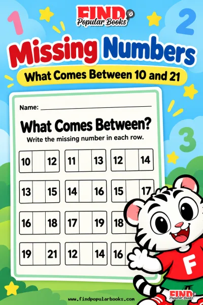 Missing Numbers: What Comes Between 10 and 21