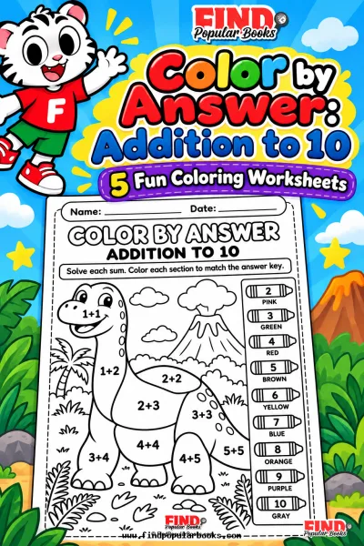 Color by Answer: Addition to 10