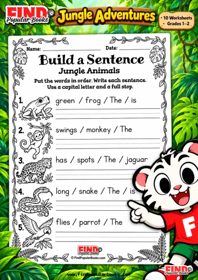 Build a Sentence: Jungle Adventures