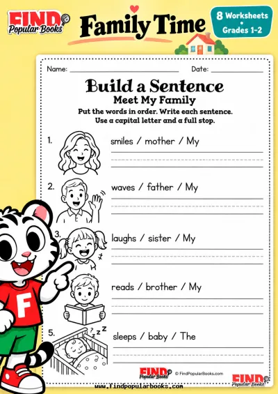 Build a Sentence: Family Time