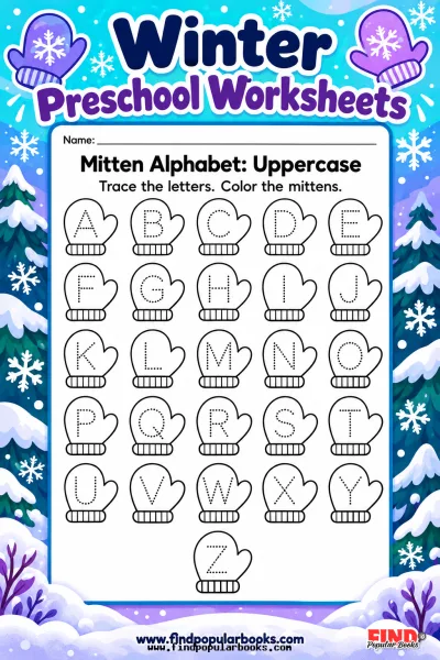 Winter Preschool Worksheets