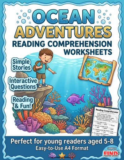 Adventures Reading Comprehension Worksheets Pack