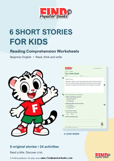 6 Short Stories for Kids | Reading Comprehension Worksheets