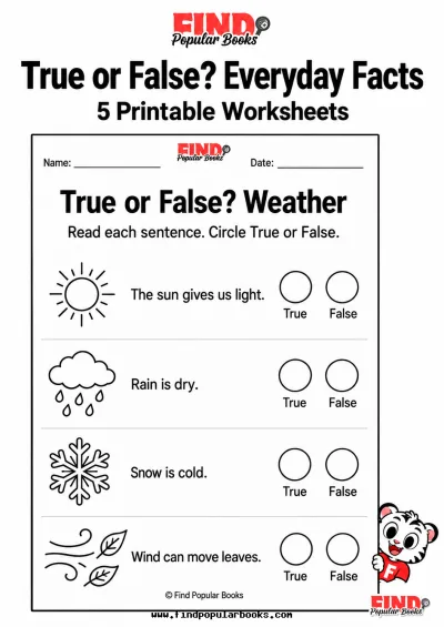 True or False: Everyday Facts