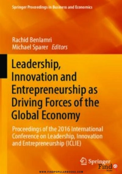 Download Leadership, Innovation And Entrepreneurship As Driving Forces Of The Global Economy PDF or Ebook ePub For Free with Find Popular Books 