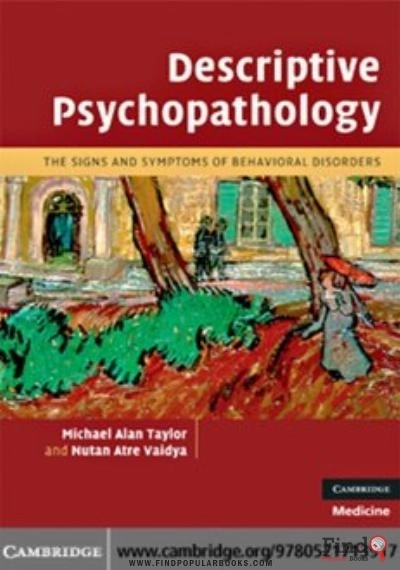 Download Descriptive Psychopathology: The Signs And Symptoms PDF or Ebook ePub For Free with Find Popular Books 
