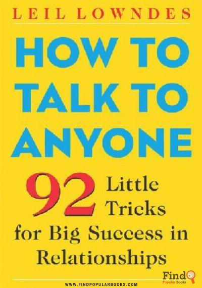 Download How To Talk To Anyone PDF or Ebook ePub For Free with Find Popular Books 