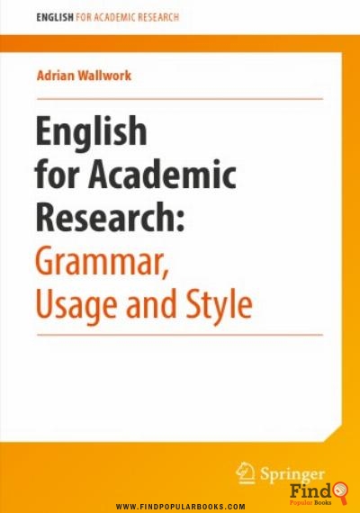 Download English For Academic Research: Grammar, Usage And Style PDF or Ebook ePub For Free with Find Popular Books 