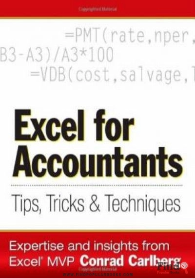 Download Excel For Accountants: Tips, Tricks & Techniques PDF or Ebook ePub For Free with Find Popular Books 