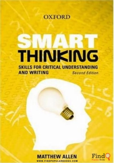 Download Smart Thinking: Skills For Critical Understanding And Writing PDF or Ebook ePub For Free with Find Popular Books 