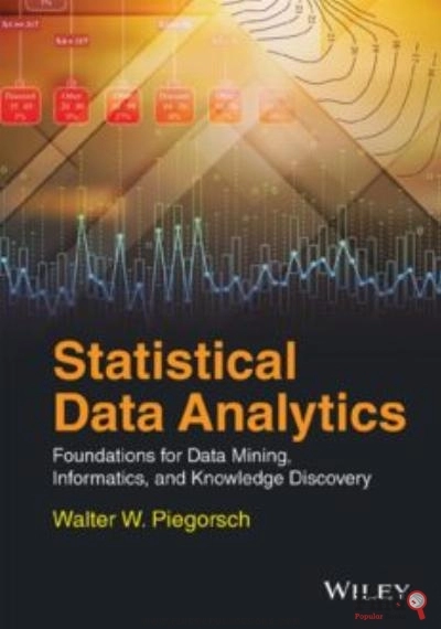 Download Statistical Data Analytics: Foundations For Data Mining, Informatics, And Knowledge PDF or Ebook ePub For Free with Find Popular Books 