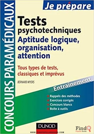 Download TESTS PSYCHOTECHNIQUES : APTITUDE LOGIQUE, ORGANISATION, ATTENTION PDF or Ebook ePub For Free with Find Popular Books 