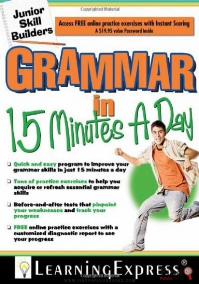 Download Grammar In 15 Minutes A Day: Junior Skill Buider PDF or Ebook ePub For Free with Find Popular Books 