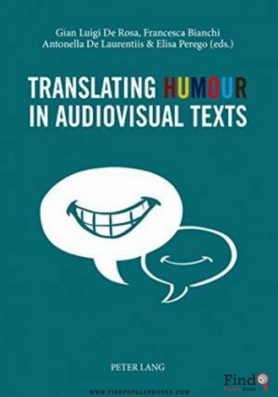 Download Translating Humour In Audiovisual Texts PDF or Ebook ePub For Free with Find Popular Books 