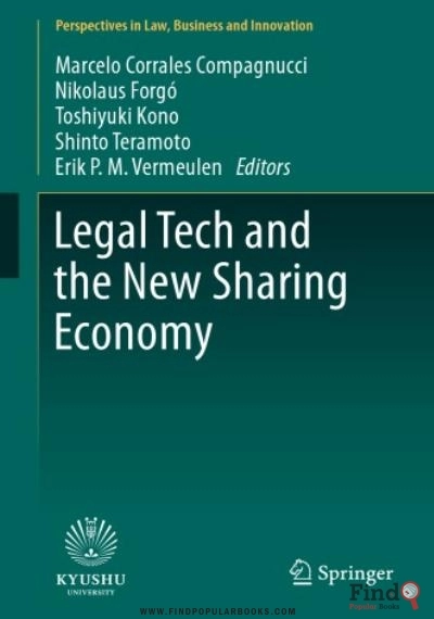 Download Legal Tech And The New Sharing Economy PDF or Ebook ePub For Free with Find Popular Books 
