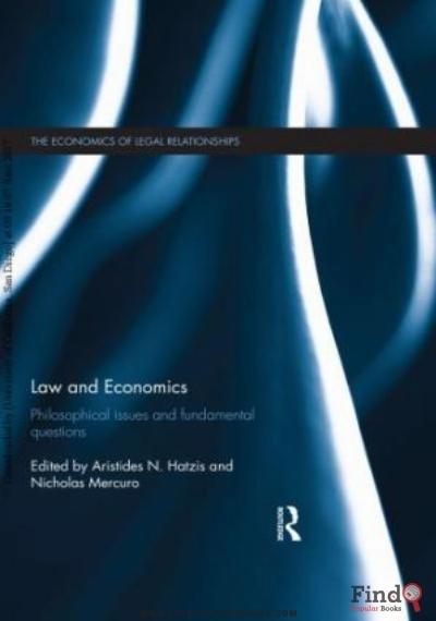 Download Law And Economics Philosophical Issues And Fundamental Questions PDF or Ebook ePub For Free with Find Popular Books 