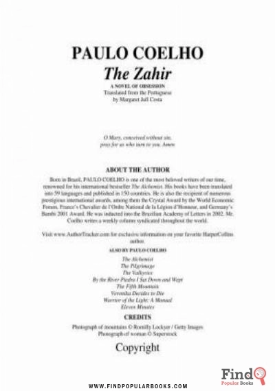 Download The Zahir PDF or Ebook ePub For Free with Find Popular Books 