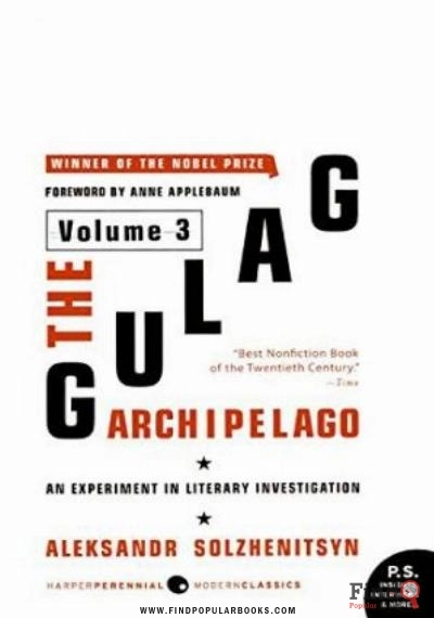 Download The Gulag Archipelago Volume 3: An Experiment In Literary Investigation PDF or Ebook ePub For Free with Find Popular Books 