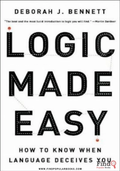 Download Logic Made Easy: How To Know When Language Deceives You PDF or Ebook ePub For Free with Find Popular Books 