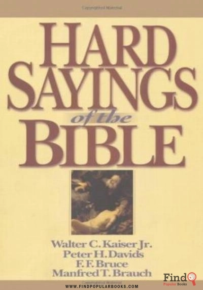 Download Hard Sayings Of The Bible PDF or Ebook ePub For Free with Find Popular Books 