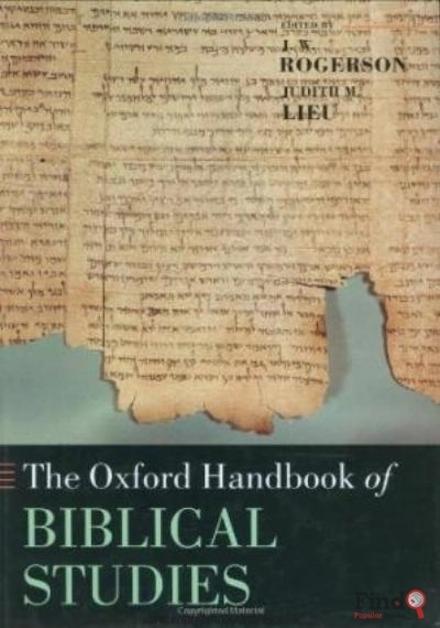 Download The Oxford Handbook Of Biblical Studies (Oxford Handbooks In Religion And Theology) PDF or Ebook ePub For Free with Find Popular Books 
