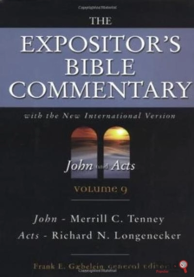 Download The Expositor's Bible Commentary: John And Acts PDF or Ebook ePub For Free with Find Popular Books 