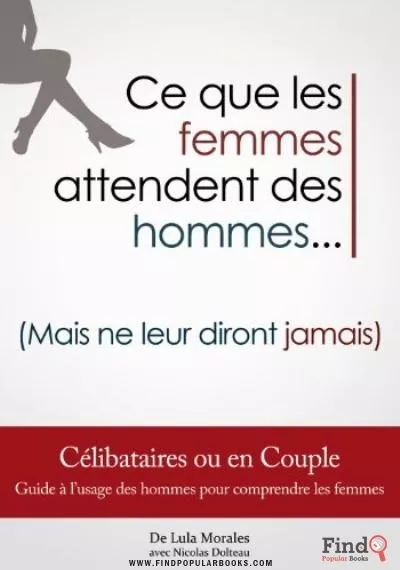 Download Ce Que Les Femmes Attendent Des Hommes PDF or Ebook ePub For Free with Find Popular Books 