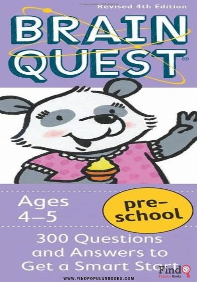 Download Brain Quest Preschool: 300 Questions And Answers To Get A Smart Start PDF or Ebook ePub For Free with Find Popular Books 