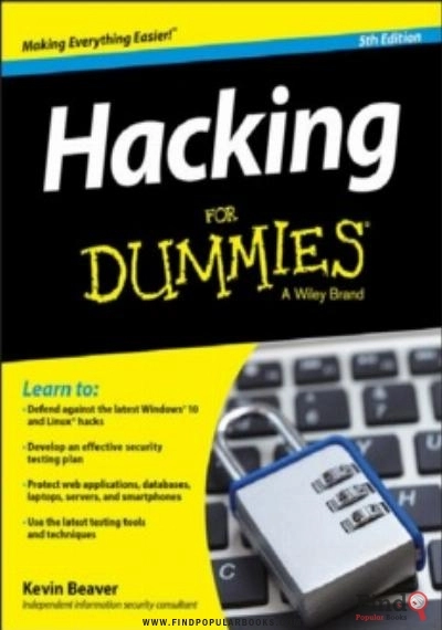 Download Hacking For Dummies PDF or Ebook ePub For Free with Find Popular Books 