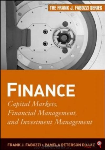 Download Finance: Capital Markets, Financial Management, And Investment Management PDF or Ebook ePub For Free with Find Popular Books 