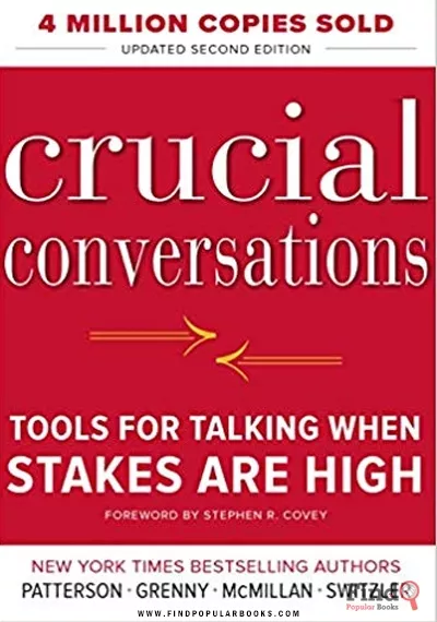 Download Crucial Conversations: Tools For Talking When Stakes Are High PDF or Ebook ePub For Free with Find Popular Books 