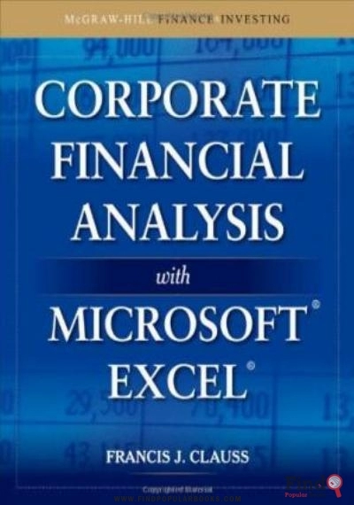 Download Corporate Financial Analysis With Microsoft Excel (McGraw Hill Finance & Investing) PDF or Ebook ePub For Free with Find Popular Books 