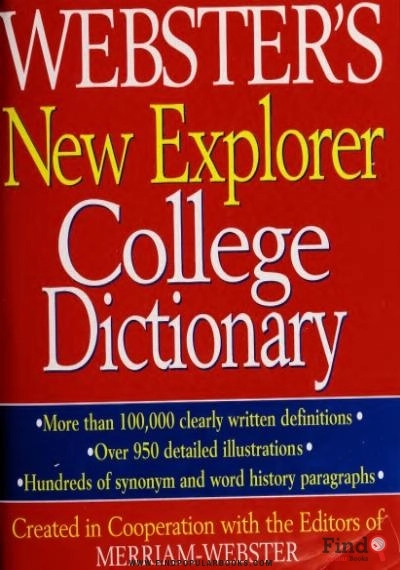 Download Webster’s New Explorer College Dictionary PDF or Ebook ePub For Free with Find Popular Books 