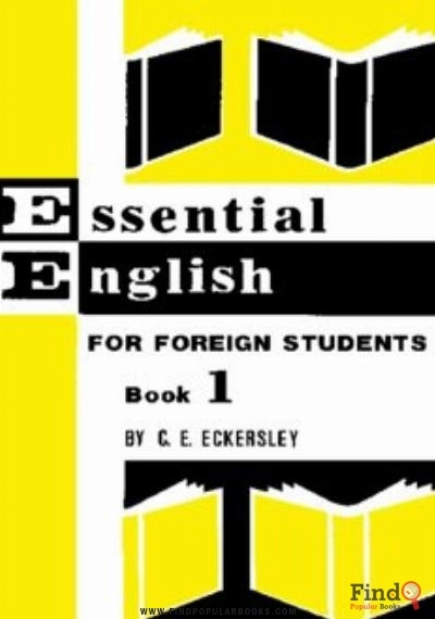 Download  Essential English For Foreign Students. Book 1 PDF or Ebook ePub For Free with Find Popular Books 