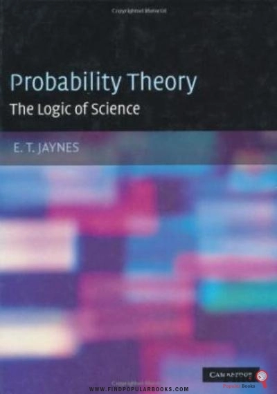 Download Probability Theory: The Logic Of Science PDF or Ebook ePub For Free with Find Popular Books 
