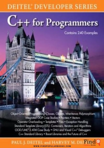 Download C+ + For Programmers PDF or Ebook ePub For Free with Find Popular Books 