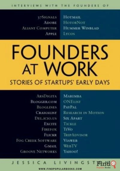 Download Founders At Work: Stories Of Startups’ Early Days PDF or Ebook ePub For Free with Find Popular Books 