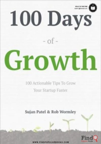 Download 100 Days Of Growth Book: 100 Actionable Tips To Grow Your Startup Faster PDF or Ebook ePub For Free with Find Popular Books 