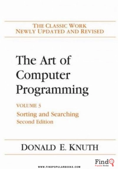 Download The Art Of Computer Programming: Volume 3: Sorting And Searching PDF or Ebook ePub For Free with Find Popular Books 