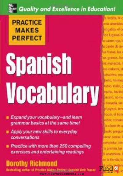 Download Practice Makes Perfect: Spanish Vocabulary (Practice Makes Perfect Series) PDF or Ebook ePub For Free with Find Popular Books 