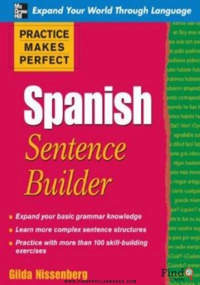 Download Practice Makes Perfect Spanish Sentence Builder (Practice Makes Perfect Series) PDF or Ebook ePub For Free with Find Popular Books 