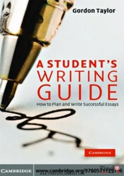 Download A Students Writing Guide How To Plan And Write Successful Essays PDF or Ebook ePub For Free with Find Popular Books 
