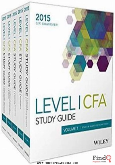 Download Wiley Study Guide For 2015 Level I CFA Exam: Complete Set PDF or Ebook ePub For Free with Find Popular Books 