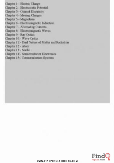 Download NCERT 12th Physics Chapterwise Exempler Solution Important For Neet Aipmt IIT JEE Main And Advanced 12th Boards Exams Book Bank Publication PDF or Ebook ePub For Free with Find Popular Books 
