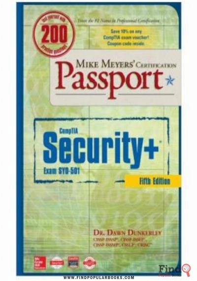 Download Mike Meyers’ CompTIA Security+ Certification Passport, (Exam SY0 501) PDF or Ebook ePub For Free with Find Popular Books 
