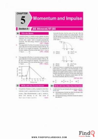 Download Momentum And Impulse IIT JEE Chapter Wise Solution 1978 To 2017 Along With AIEEE IIT JEE Main PDF or Ebook ePub For Free with Find Popular Books 