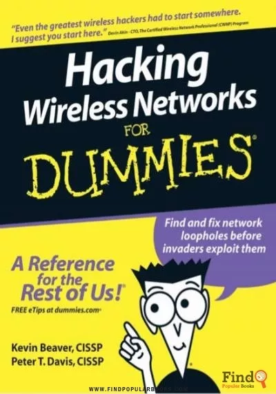 Download Hacking Wireless Networks For Dummies PDF or Ebook ePub For Free with Find Popular Books 