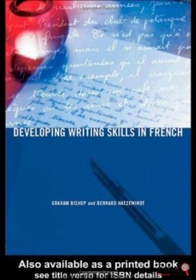 Download Developing Writing Skills In French PDF or Ebook ePub For Free with Find Popular Books 