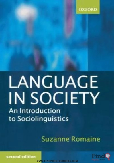 Download Language In Society: An Introduction To Sociolinguistics PDF or Ebook ePub For Free with Find Popular Books 